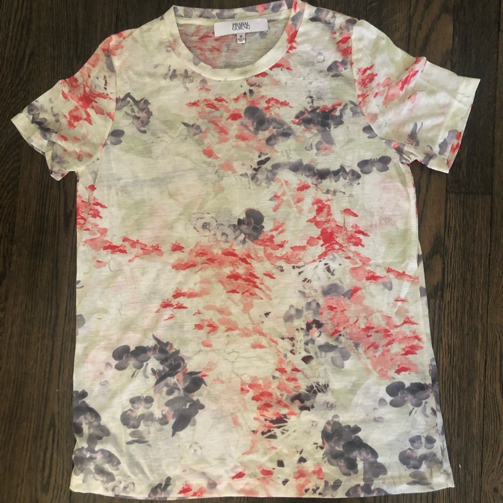 Prabal Gurung floral tee